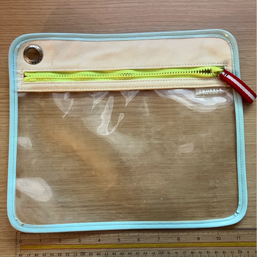 Truffle Large Zip Pouch